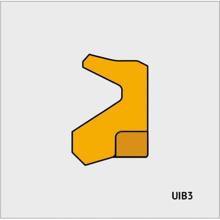UIB3 уплътнения на пръта - UIB3