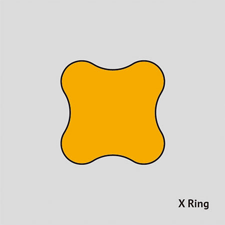 X пръстеновидни уплътнения - X-Ring