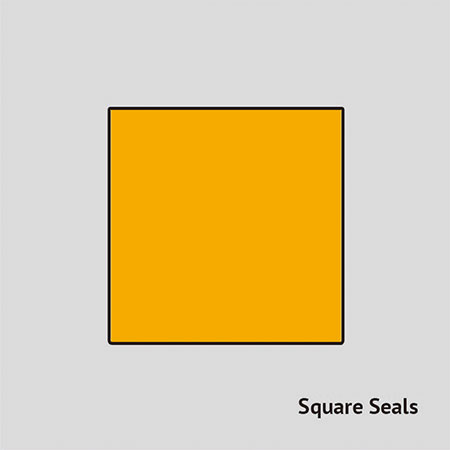 Firkantede segl - Square-Ring